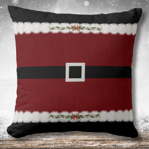Coussin décoratif en forme de costume rouge confor