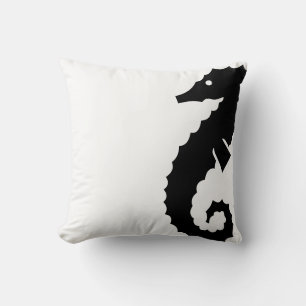 Coussin décoratif hippocampe