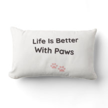 Coussin Décoratif « La Vie Est Meilleure Avec Des