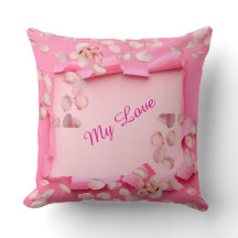 Coussin décoratif Love Flowers