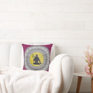 Coussin décoratif Mandala du Seigneur Shiva