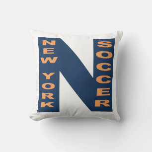 Coussin Décoratif  New York SOCCER Throw Pillow