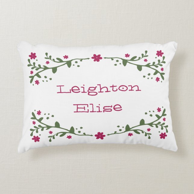 Coussin décoratif personnalisé (Devant)