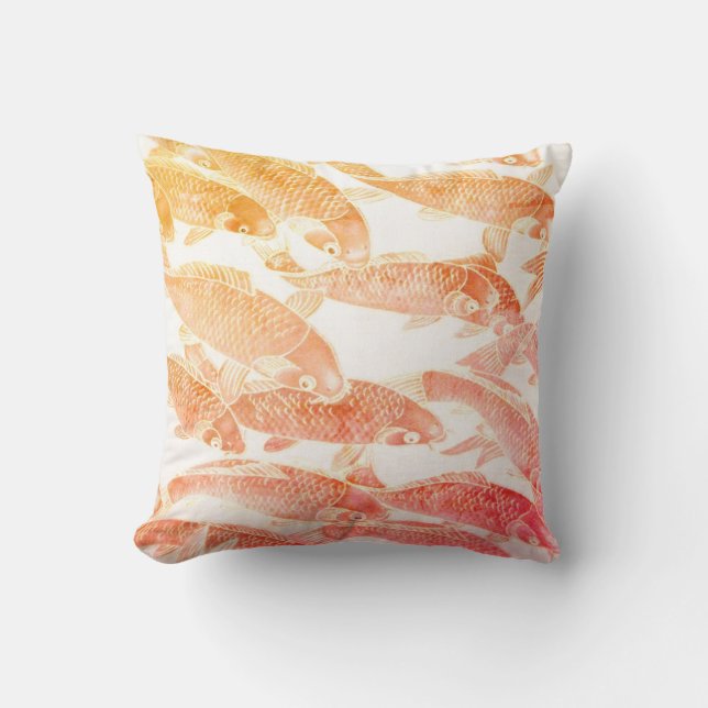 Coussin décoratif - Poisson Koi (Recto)