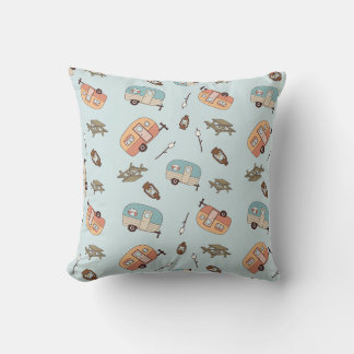 Coussin décoratif Rétro Camper