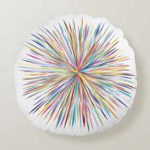 Coussin décoratif rond (40,6 cm)
