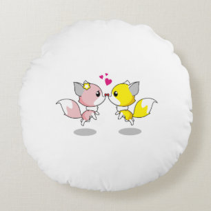 Coussin décoratif rond (40,6 cm)