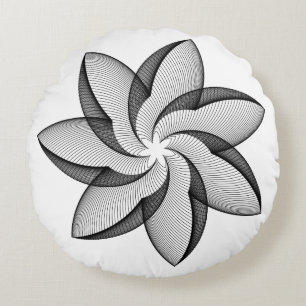 Coussin décoratif rond (40,6 cm)