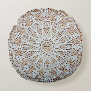 Coussin décoratif rond (40,6 cm)