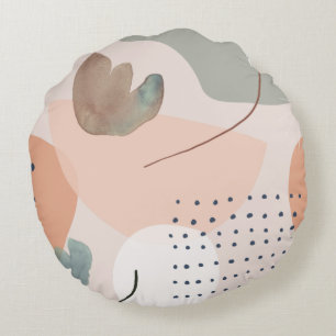 Coussin décoratif rond (40,6 cm)
