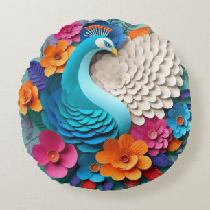 Coussin décoratif rond (40,6 cm)