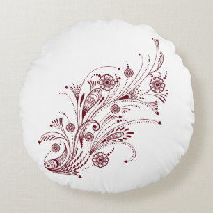 Coussin décoratif rond (40,6 cm)