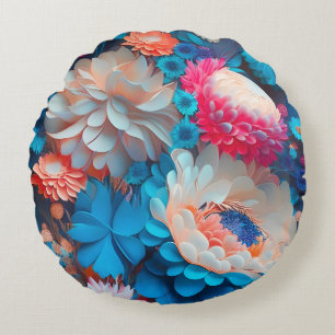 Coussin décoratif rond (40,6 cm)