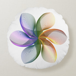 Coussin décoratif rond (40,6 cm)