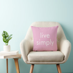 Coussin décoratif Rose Lotus Live Simply