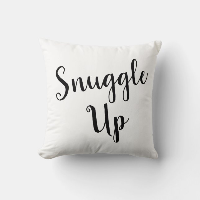 Coussin décoratif Snuggle Up Cozy (Recto)