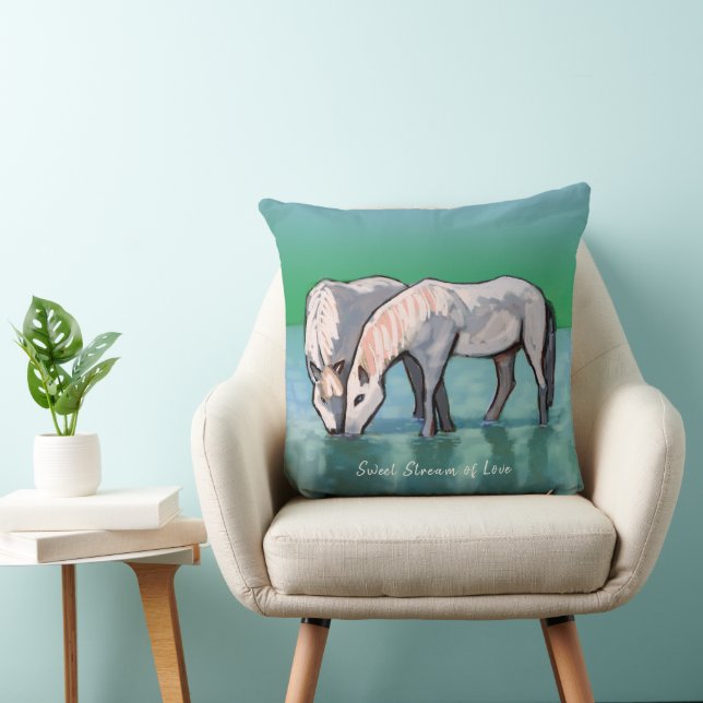 Coussin décoratif Sweet Stream of Love (Chaise)