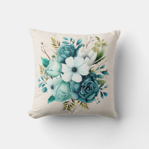 Coussin décoratif Turquoise bleu turquoise clair
