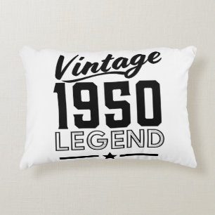 Coussin décoratif vintage des années 50