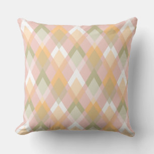 Coussin Décoration de maison de motif d'été pastel