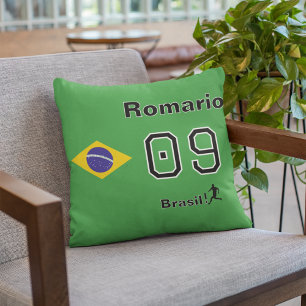 Coussin Décoration de maison pour fan de football personna