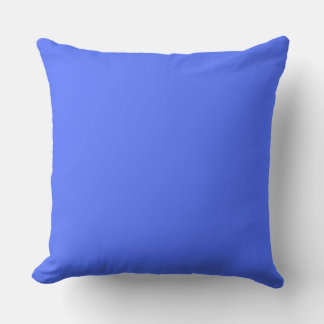 Coussin Décoration de maison réversible bleu et blanc