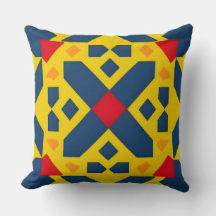 Coussin Décoration de salon moderne abstraite colorée