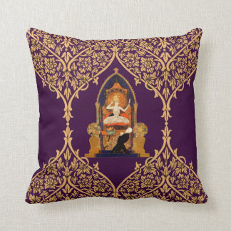 Coussin Décoration indienne de déesse de femme d'homme de