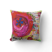 Coussin d'écriture sainte