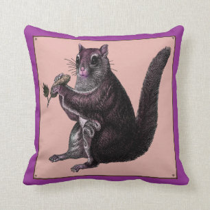 Coussin d'écureuil Vintage