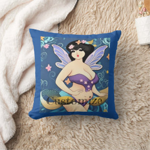 Coussin Déesse de fée en pleine figure Thunder_Cove