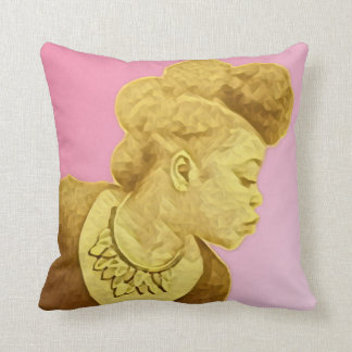 Coussin Déesse d'or