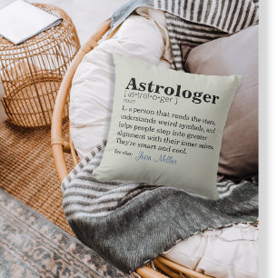 Coussin Définition d'astrologue personnalisable
