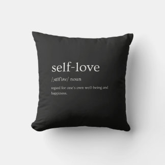 Coussin Définition de l'amour de soi – Conception modifiab