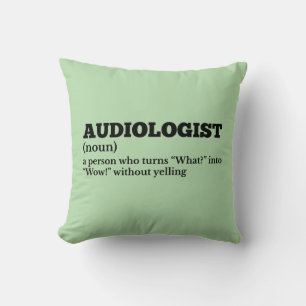 Coussin Définition de l'audiologiste témoin