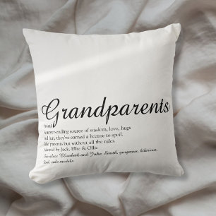Coussin Définition des meilleurs grands-parents de tous le