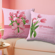 Définition drôle de grand-mère rose vintage avec t