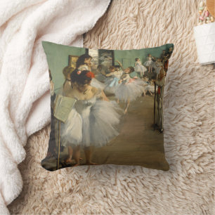 Coussin Degas Classe Danse Danseurs de ballet Ballerina Ar