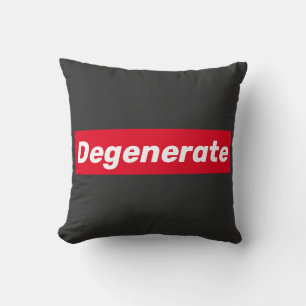 Coussin Dégénérez (mais cool)