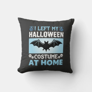 Coussin Déguisement Halloween à la maison drôle motif chau
