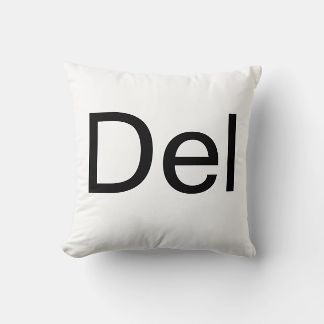 Coussin Del (Recto)
