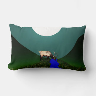 Coussin d'élans de clair de lune