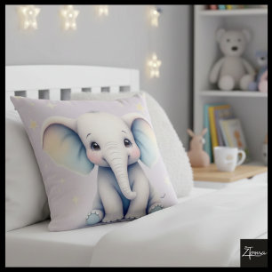 Coussin d'éléphant Starry Snuggle