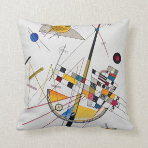Coussin Délicate Tension N° 85, Wassily Kandinsky
