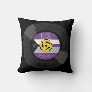 Coussin Demi Records Fierté Demisexuelle Vinyl LGBTQ