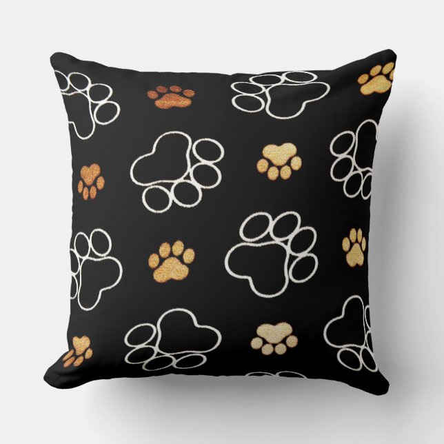 coussin d'empreintes de chien (Recto)