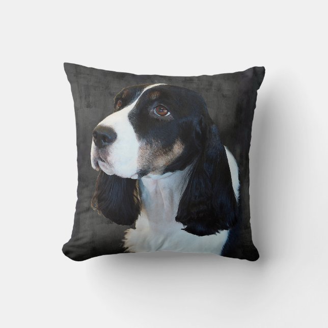 Coussin d'épagneul de springer anglais (Recto)
