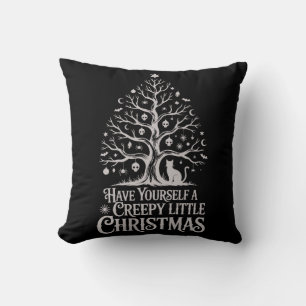 Coussin Déplaisant Noël gothique