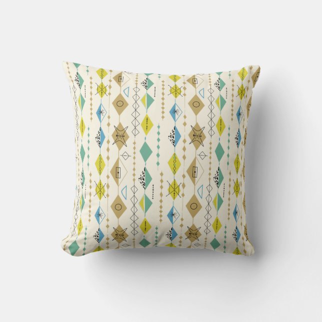 coussin d'ère atomique des années 1950 (Recto)
