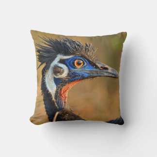 Coussin Dernière lumière des Prairies - Bengale Florican